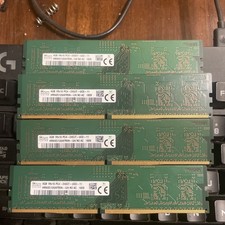 SK hynix 16GB (4x4GB) DDR4 SDRAM PC4-2400T DIMM HMA851U6AFR6N Desktop RAM picture