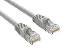 10ft Cat6 Crossover UTP Ethernet Network Patch Cable Snagless 24AWG Bare Copp... picture