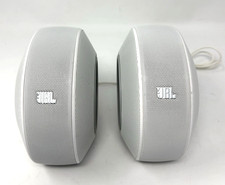 JBL Pebbles Plug & Play USB 2.0 Audio System for PC Computer Silver Tested Works picture