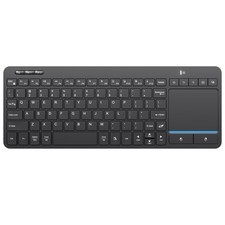 Bnnwa Multi-Device Wireless Bluetooth Keyboard 4.86 x 12.83 x 0.7 inch, black picture