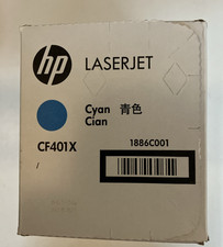 Genuine HP 201X CF401X Cyan LaserJet Toner For Pro Printers M252, MFP & M277 picture