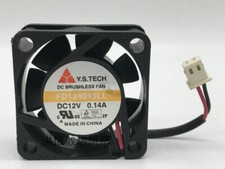 1PC Y.S.TECH 4015 FD124015LL DC4CM 2-wire silent cooling fan 12V 0.14A  picture