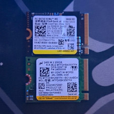 Micron + Western Digital 256GB M.2 NVMe PCIe Internal SSD Lot Of 2 picture