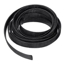 10 Ft - 1/2 Inch Expandable Braided Cable Sleeve, PET Cable Management Wire picture
