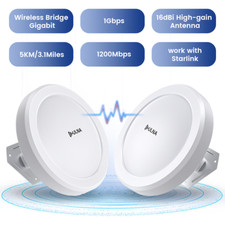 Wireless Bridge CPE609 5KM Plug & Play Point to Point Gigabit WiFi Bridge PtMP picture