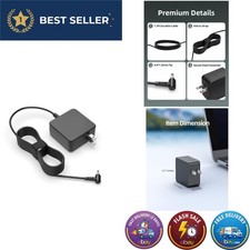 Superer 45W 19V 2.37A Laptop Charger for Asus VivoBook Zenbook 4.0x1.35mm picture