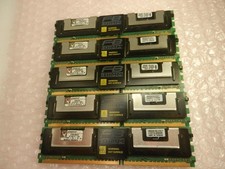 5X LOT - KTM5780/2G Kingston 1GB PC2-5300F-555-11-B0 Server Memory RAM TOTAL 5GB picture
