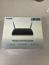 D-link Wireless Router DIR-632 - 8 Ethernet 10/100 Ports and WiFi - Brand New picture