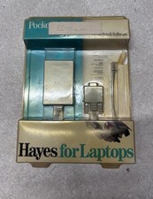 Hayes Pocket Edition 2400 Laptop Modem Smartcom EZ Vintage 1991 NOS Sealed Pack picture