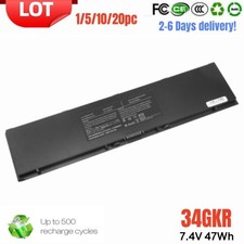 ✅LOT 1-20PC 34GKR Battery For Dell Latitude E7440 E7450 14-7000 Series 47Whr picture
