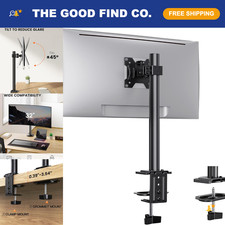 Adjustable Single Monitor Mount for 13-32