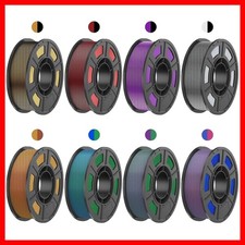 Color Shift 3D Printer Filament Variety Pack with 8 Mini-Spools in Silk Finish picture