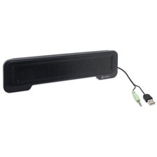 USB Powered 3.5mm Audio Laptop Speaker CL- Clip-On Soundbar - Portable Compac... picture