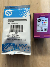 HP Genuine 63/65 Tri-Color + 63XL/65XL Black Ink Cartridges B7RT2A B7RT5A picture