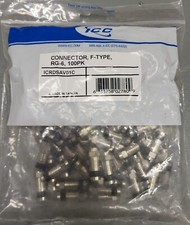 RG-6 Connectors 100PK Icc ICRDSAV01C    picture