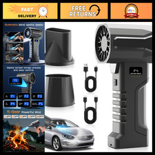 High-Powered Compressed Air Duster, 300,000 RPM, LED Display & Light, Cordless picture