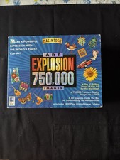 Nova Macintosh Art Explosion 750,000 Images 5 DVD 29GB 1800 pg. Book Catalog picture