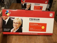 NIB NLH-Q6002A 124A Yellow Laser Toner Cartridge for HP 2600n 2605dn 2605dtn picture