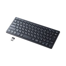 Sanwa Supply Wireless Keyboard with USB-A Receiver Slim Design Antibacterial and picture
