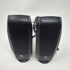 Logitech S120 - 4.4 Watt - 2.0 Stereo Speakers S-120 Black For PC and Mac picture