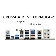 NEW IO I/O SHIELD back plate BLENDE BRACKET for ASUS CROSSHAIR V FORMULA-Z picture