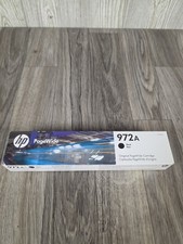 GENUINE HP 972A, F6T80AN BLACK INK PAGEWIDE SEALED BOX EXP. 10/27 picture