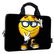 iColor 14 15 15.4 15.6 inch Laptop Handle Bag Case Pouch Holder Cute Boy picture