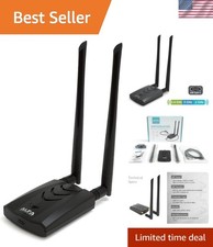 ALFA NETWORK AWUS036AXML 802.11axe WiFi 6E USB 3.0 Adapter AXE3000, Tri Band ... picture