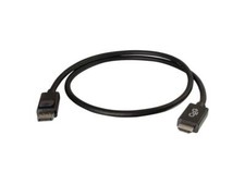 C2G 54326 DisplayPort to HDMI Adapter Cable M/M, TAA Compliant, Black (6 Feet, 1 picture
