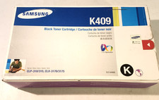 Samsung CLT-K409S Black Toner Cartridge CLP-310 CLX-3175 Genuine New Sealed Box picture