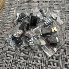 LOT OF 10 USB 2.0 Standard Type A Male to Female Adapter Extender Connector NEW picture