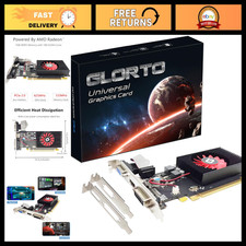 Low Profile 1GB DDR3 Graphics Card, PCIe x16, HDMI/VGA/DVI, Entry Level GPU for picture