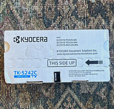 Kyocera TK-5242C Genuine Original Cyan Laser Toner for ECOSYS P5026/M5526 picture