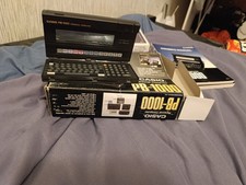 Brand new tested working with manuāls CASIO POCKET COMPUTER PB-1000 picture