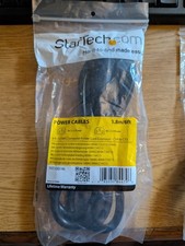 StarTech 6 ft 14 AWG Computer Power Cord Extension PXT100146 NEW picture