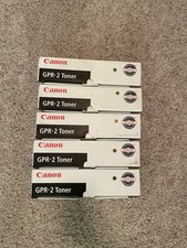 Genuine Black Canon GPR-2 Toner 1389A004AA New Box Lot of 5 imageRUNNER 330 400 picture