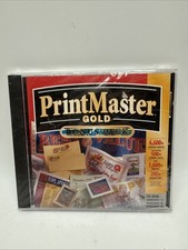 PrintMaster Gold Bonus Pack PC CD-ROM Windows 95/98 picture