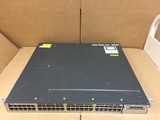 Cisco Catalyst 3750-X WS-C3750X-48PF-L V06 48-Port PoE Gigabit Switch picture