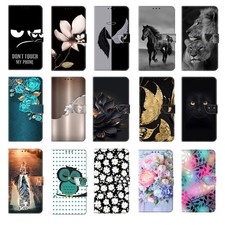 Flip Cat Lion Flower Card Wallet Cover Case For A32 A33 A34 A35 A56 A37 A51 A36 picture