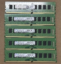 LOT OF 5 Samsung M378A1G43DB0-CPB 16GB (2x8GB) 2Rx1 PC4-2133P Desktop Memory picture