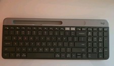 Logitech K585 Multi-Device Slim Wireless Keyboard, Built-in Cradle for Devices picture