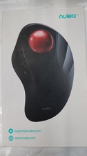Nulea Wireless Trackball Mouse, Rechargeable, Ergonomic, Bluetooth & USB - READ picture