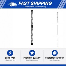 NavePoint 45U Vertical Cable Management Rail, Rack Mount, 0.82 x 4.6 x 81.2 picture