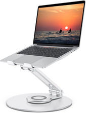Adjustable Laptop Stand with 360 Rotation Ergonomic Riser for All 11 to 16 Inch picture
