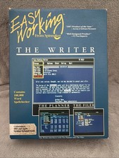 The Writer Easy Working Spinnaker 1987, Commodore, IBM & Apple II Versions. picture