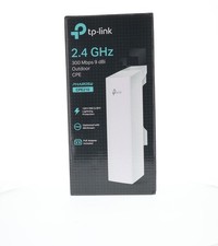 TP-Link CPE210 2.4GHz N300 Long Range Outdoor Wireless CPE PtP PtMP Antenna picture