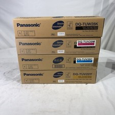 ONE SET PANASONIC TONER DQ-TUS28K,DQ-TUS20,Y,C,M (NEW SEALED) picture