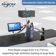 70mm Piezo Inkjet Coding System for Large Character Industrial Printing picture