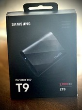 Samsung T9 2TB Portable SSD ⚡️Up To 2000 Mbps; MU-PG2T0B (Refurbished, Sealed) picture