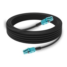 246FT/75M OM3 LC to LC Outdoor Armored Fiber Patch Cable, Direct Burial picture